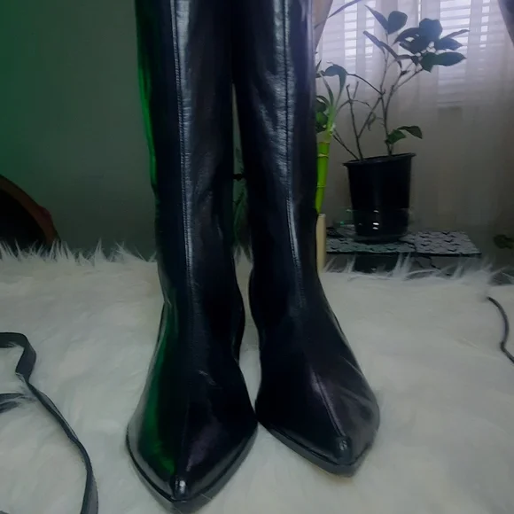 🥳 SALE #2: furla below the knee boots low heels - Picture 5 of 16